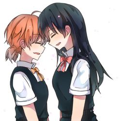 This is a pixiv picture whose title is やがて君になる.