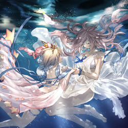 This is a pixiv picture whose title is ガブロペ.