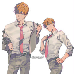 This is a pixiv picture whose title is モブサイコ100.