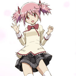 This is a pixiv picture whose title is まどか.