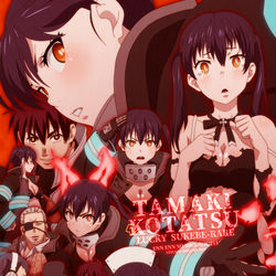 This is a pixiv picture whose title is TAMAKI KOTATSU.