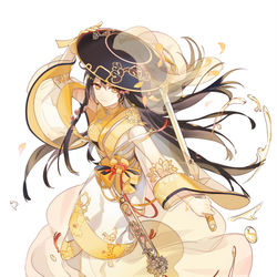 This is a pixiv picture whose title is 菊花酒.
