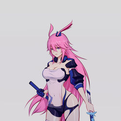 This is a pixiv picture whose title is 御神装·勿忘.