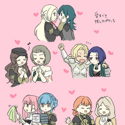 This is a pixiv picture whose title is [FE風花]らくがきまとめ4（GL含む）.