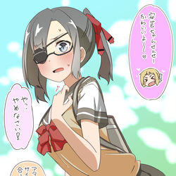 This is a pixiv picture whose title is 安芸先生、たまにはJCになる.