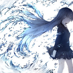 This is a pixiv picture whose title is Water.
