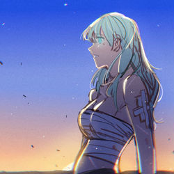 This is a pixiv picture whose title is ( ´▽` )ﾉ−☆.