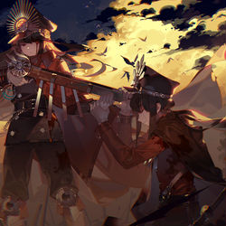 This is a pixiv picture whose title is 姉弟.