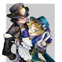 This is a pixiv picture whose title is ✜.