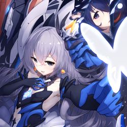 This is a pixiv picture whose title is 「理の律者——ブローニャ・ザイチク」.