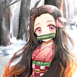 This is a pixiv picture whose title is 雪.