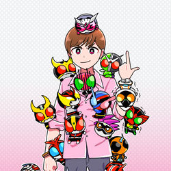 This is a pixiv picture whose title is ニチアサ系log2.