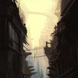 This is a pixiv picture whose title is old yharnam.