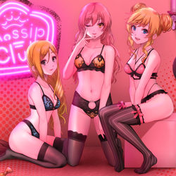 This is a pixiv picture whose title is Gossip Club お疲れ様です.