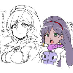 This is a pixiv picture whose title is 最近描いたシンフォギア.