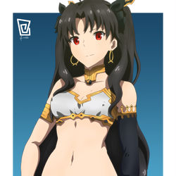 This is a pixiv picture whose title is Ishtar.