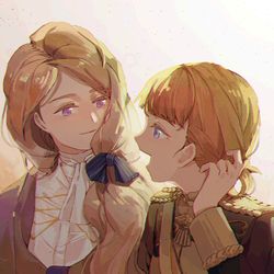This is a pixiv picture whose title is 夕陽.