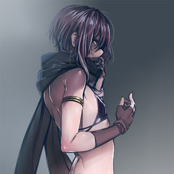 This is a pixiv picture whose title is ビキニスカーフ.