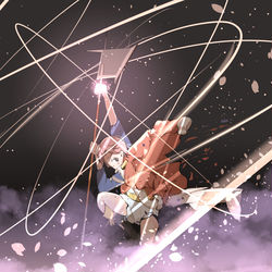 This is a pixiv picture whose title is 「99期生、石動双葉！気合い入れて突っ走ります！」.