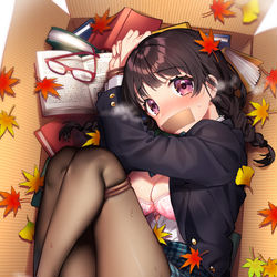 This is a pixiv picture whose title is 梱包少女Vol.10.