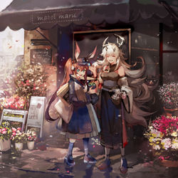 This is a pixiv picture whose title is 🌸花屋🌺.