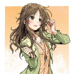 This is a pixiv picture whose title is 髪下ろし藍子ちゃん.