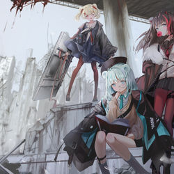 This is a pixiv picture whose title is 明日方舟 Ursus.