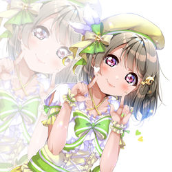This is a pixiv picture whose title is せんぱーい♡.