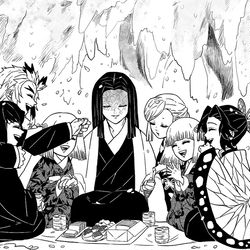 This is a pixiv picture whose title is お花見.