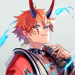 This is a pixiv picture whose title is 明星スバル.