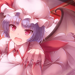 This is a pixiv picture whose title is 主の威嚇.