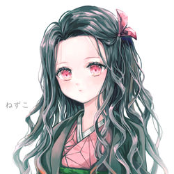 This is a pixiv picture whose title is ねずこ.