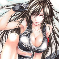 This is a pixiv picture whose title is まとめ2  ティファ アドベントチルドレン.