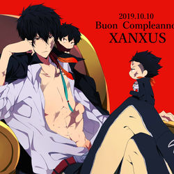 This is a pixiv picture whose title is 2019.10.10 BuonCompleanno!XANXUS.