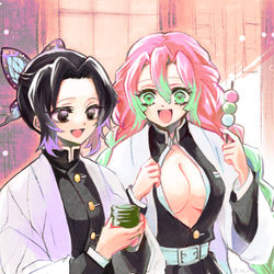This is a pixiv picture whose title is お茶の時間.
