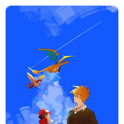 This is a pixiv picture whose title is 【BL+α】pkmnlog⑦.
