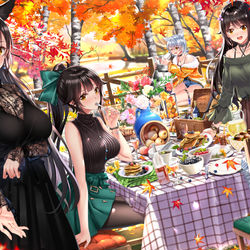 This is a pixiv picture whose title is 秋いろ🍁.