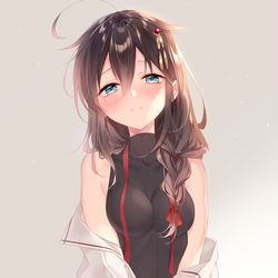 This is a pixiv picture whose title is 佐世保の夜.