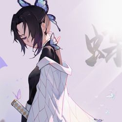 This is a pixiv picture whose title is 蝶.