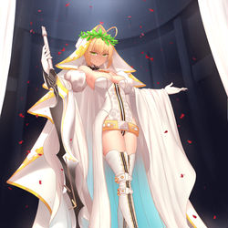 This is a pixiv picture whose title is FGO 嫁王.