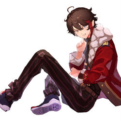 This is a pixiv picture whose title is 三枝明那　新衣装.