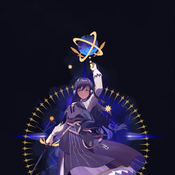 This is a pixiv picture whose title is arknight.