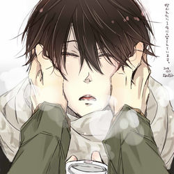 This is a pixiv picture whose title is 【ラクガキ】抱かれたい男１位に脅されています。【まとめ】.