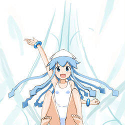 This is a pixiv picture whose title is イカ娘ちゃん.