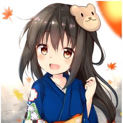 This is a pixiv picture whose title is 【リクエスト】浴衣初霜.