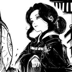 This is a pixiv picture whose title is 🌙.
