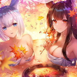 This is a pixiv picture whose title is 秋の色.