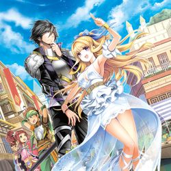 This is a pixiv picture whose title is 仕事絵　慎重勇者表紙.