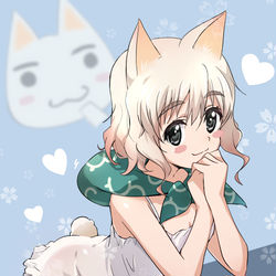 This is a pixiv picture whose title is トロ人間になったら〇〇と結婚するニャ.