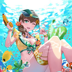 This is a pixiv picture whose title is 水着麻弥.